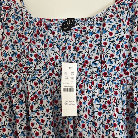 J. Crew Floral Spaghetti Strap Dress - Picture 5 of 5